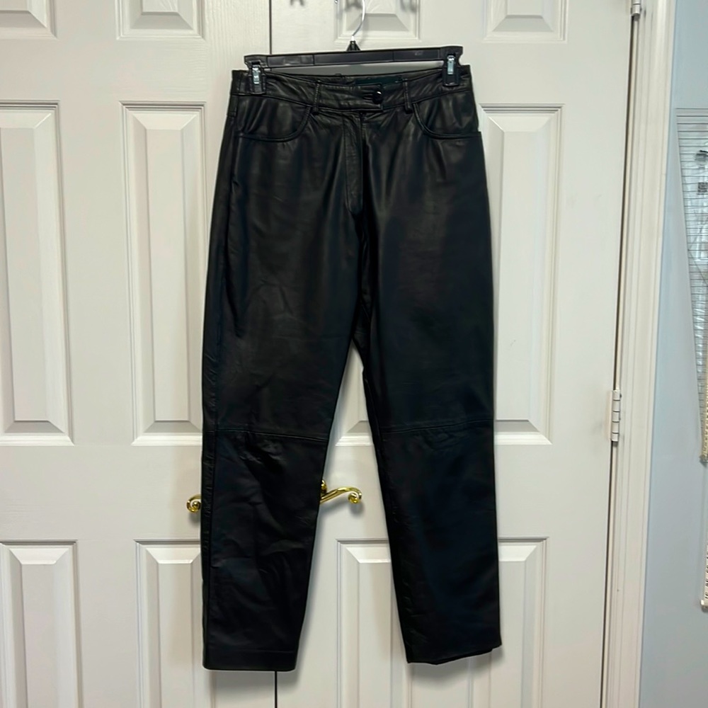 Harve Bernard Leather Pants